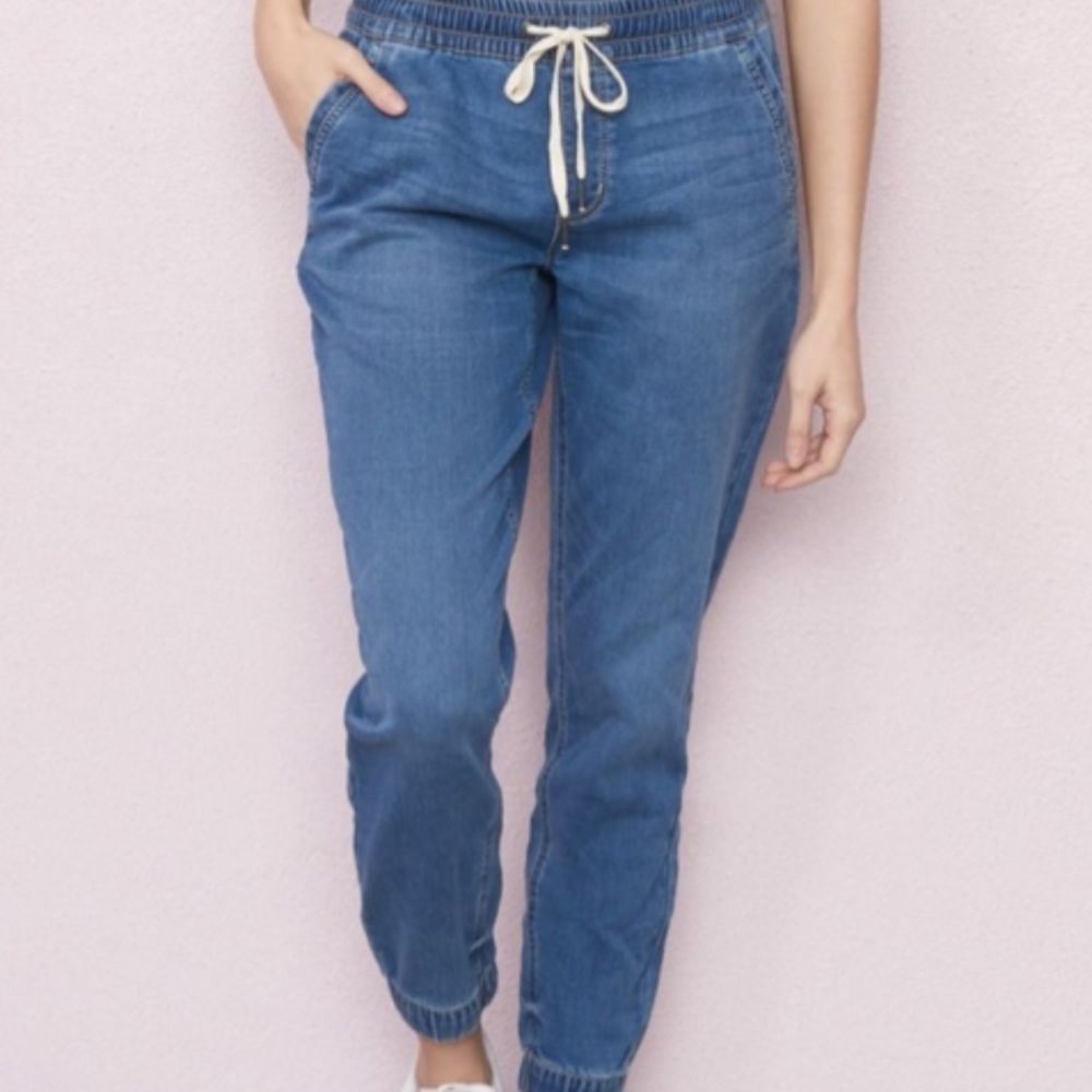 Jean joggers pants